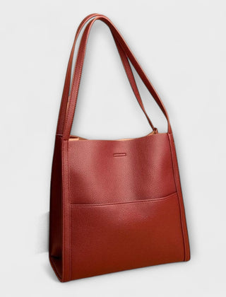 Red Olivia - Handmade Leather Bag