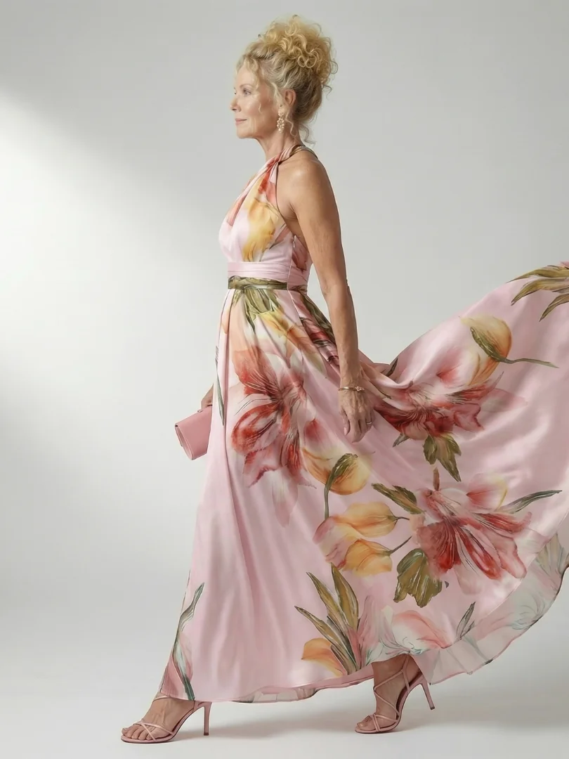 Amiel | Light Floral Maxi Dress - photo 6