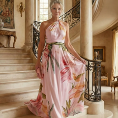 Amiel | Light Floral Maxi Dress - photo 10