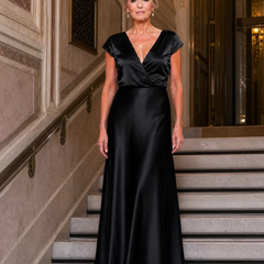 Samouse™ Cap Sleeve Wrap Bodice Maxi Dress - photo 10