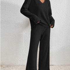 Evangeline Ribbed Knit Lounge Set - photo 3