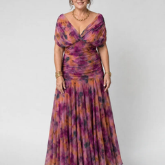 Calen | Off Shoulder Flow Midi Dress - photo 13