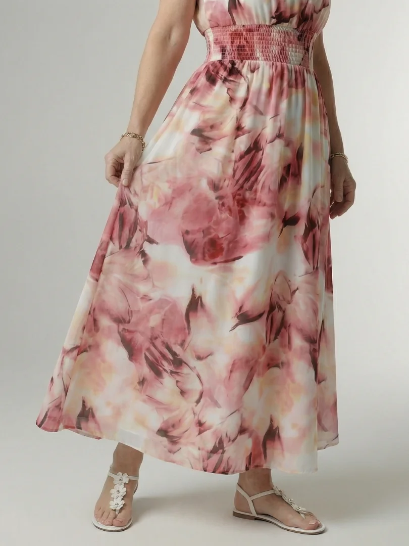 Sylin | Gathered Halter Midi Dress - photo 10
