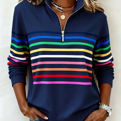 Blue SANNE | Casual Sweater with Comfort and Colorful Style for Every Day