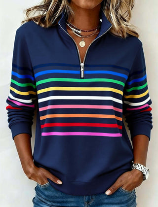 Blue SANNE | Casual Sweater with Comfort and Colorful Style for Every Day