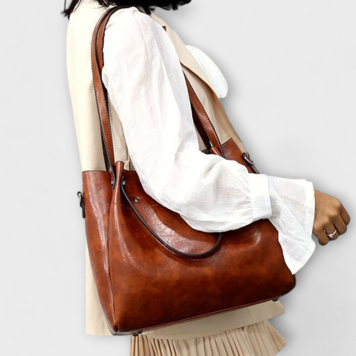 Olivia - 4-Piece Vintage Bag Set - photo 3