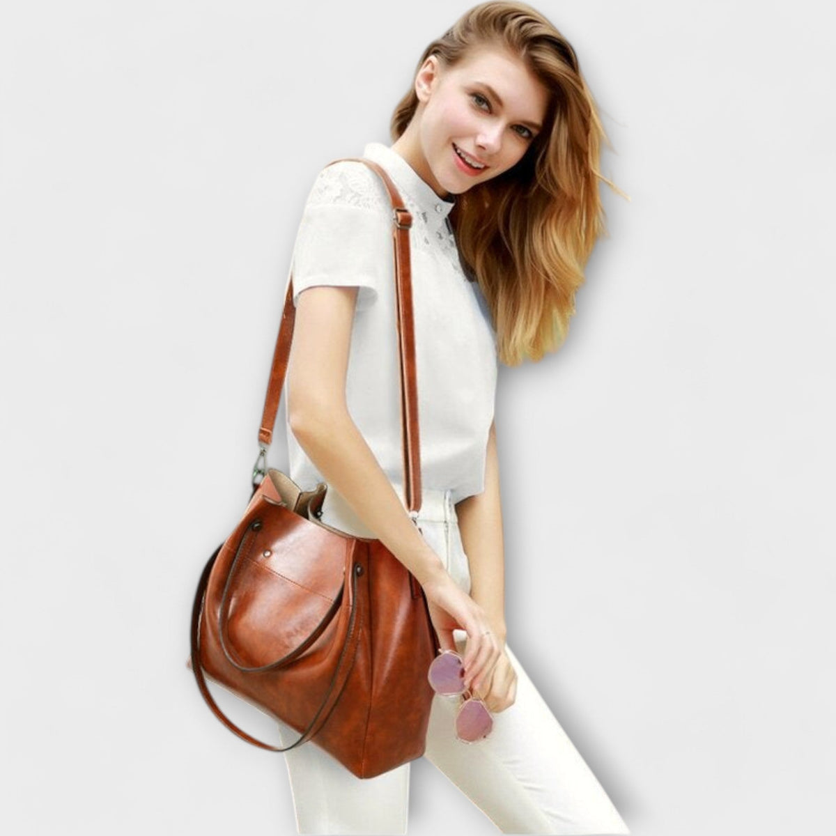 Olivia - 4-Piece Vintage Bag Set - photo 7
