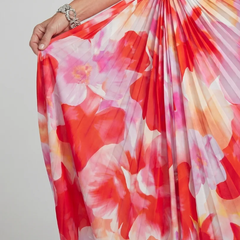 Taya™ One Shoulder Pleated Bodice Midi Dress - photo 3