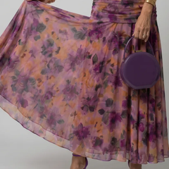 Calen | Off Shoulder Flow Midi Dress - photo 2