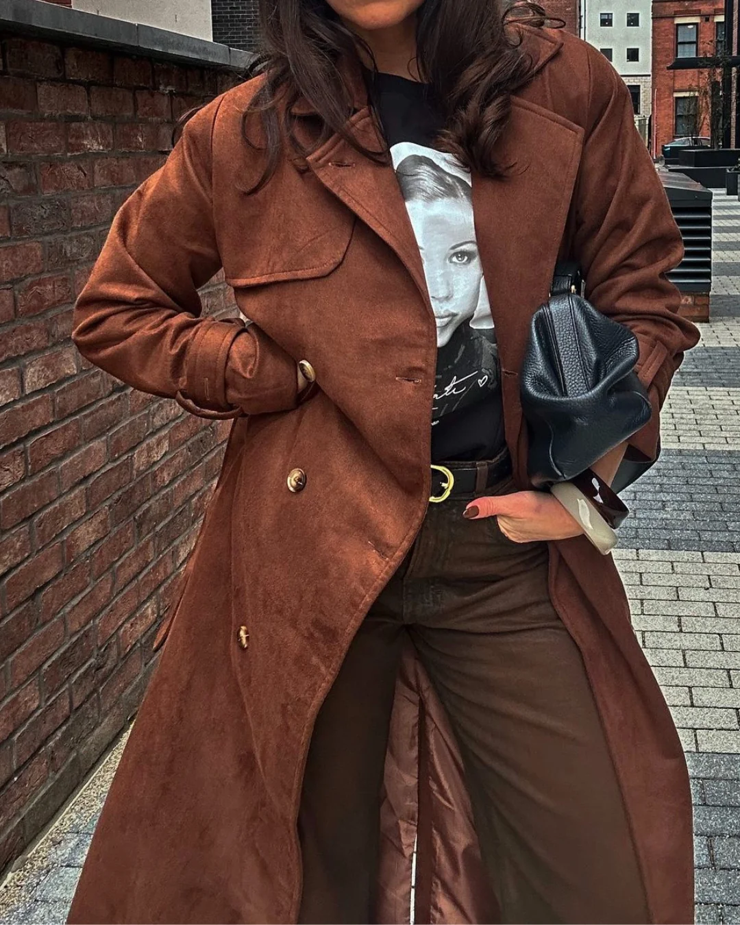 Women's Banbury Suede Trench Coat - photo 6