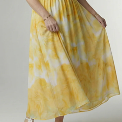 Sylin | Gathered Halter Midi Dress - photo 2