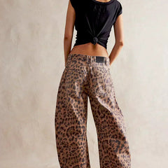 Edith | Leopard Print Wide-Leg Pants for Women | Bold Casual - photo 3
