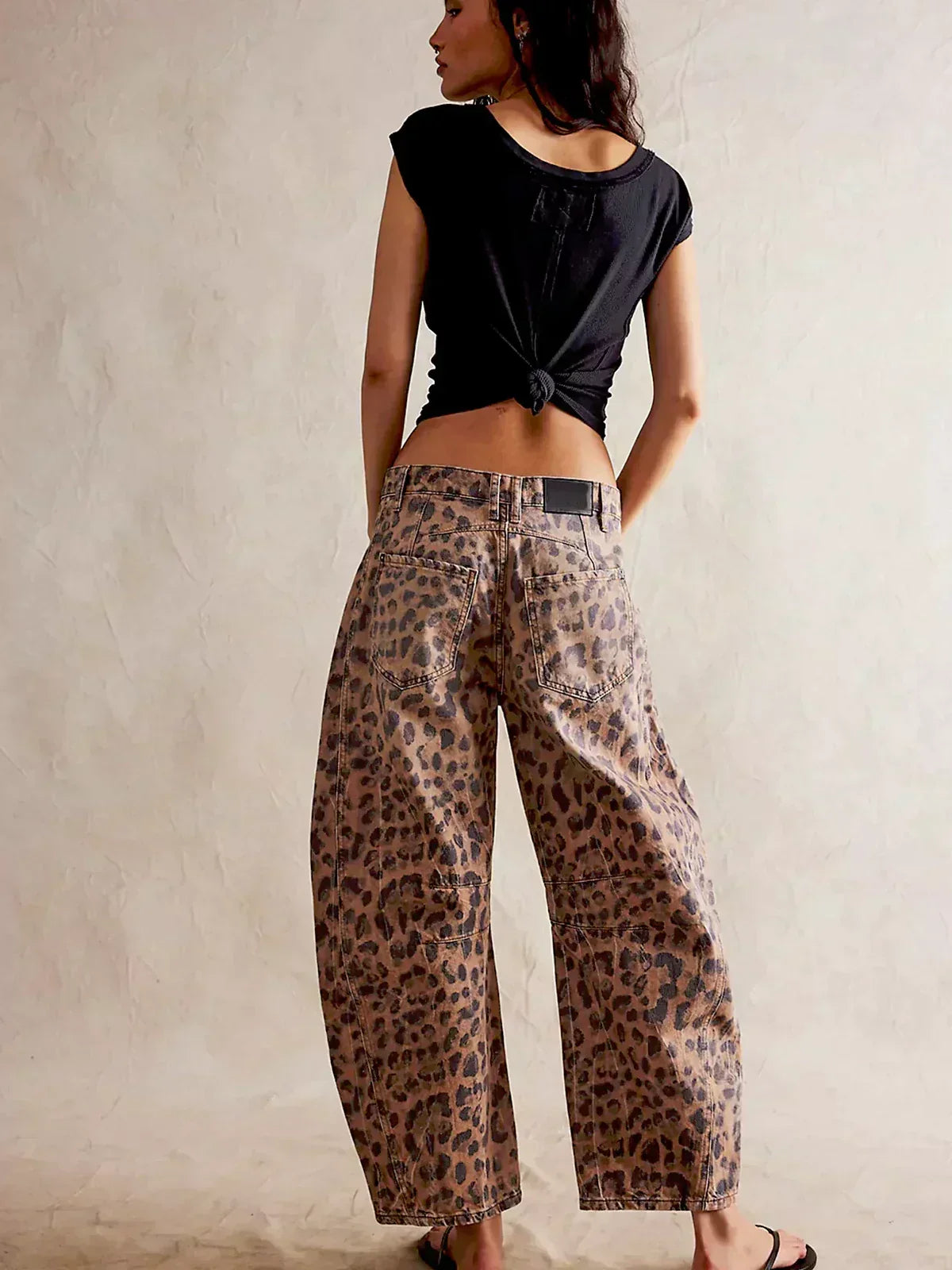 Edith | Leopard Print Wide-Leg Pants for Women | Bold Casual - photo 3