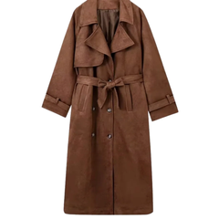 Women's Banbury Suede Trench Coat - photo 3