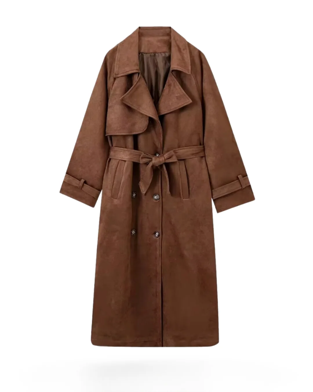 Women's Banbury Suede Trench Coat - photo 3
