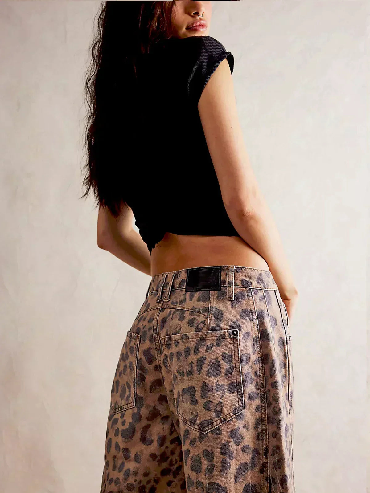 Edith | Leopard Print Wide-Leg Pants for Women | Bold Casual - photo 5