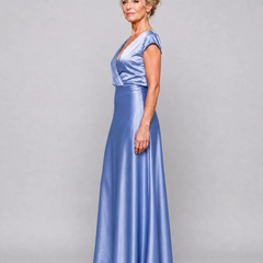 Samouse™ Cap Sleeve Wrap Bodice Maxi Dress - photo 7