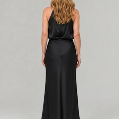 Nopal | Sleeveless Draped Neck Midi Dress - photo 5