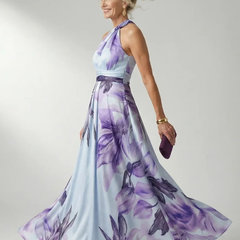 Amiel | Light Floral Maxi Dress - photo 4