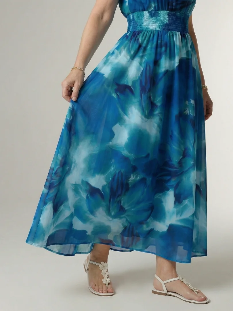Sylin | Gathered Halter Midi Dress - photo 5