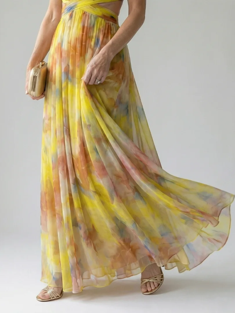Isel | Soft Wrap Maxi Dress - photo 4