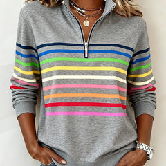 Gray SANNE | Casual Sweater with Comfort and Colorful Style for Every Day