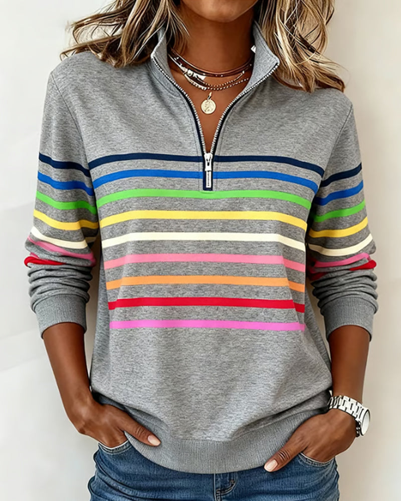 Gray SANNE | Casual Sweater with Comfort and Colorful Style for Every Day