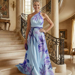 Amiel | Light Floral Maxi Dress - photo 9
