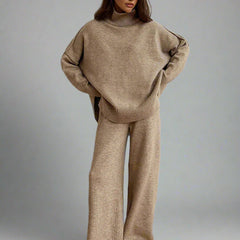 Soft Knit Turtleneck Lounge Set - photo 3