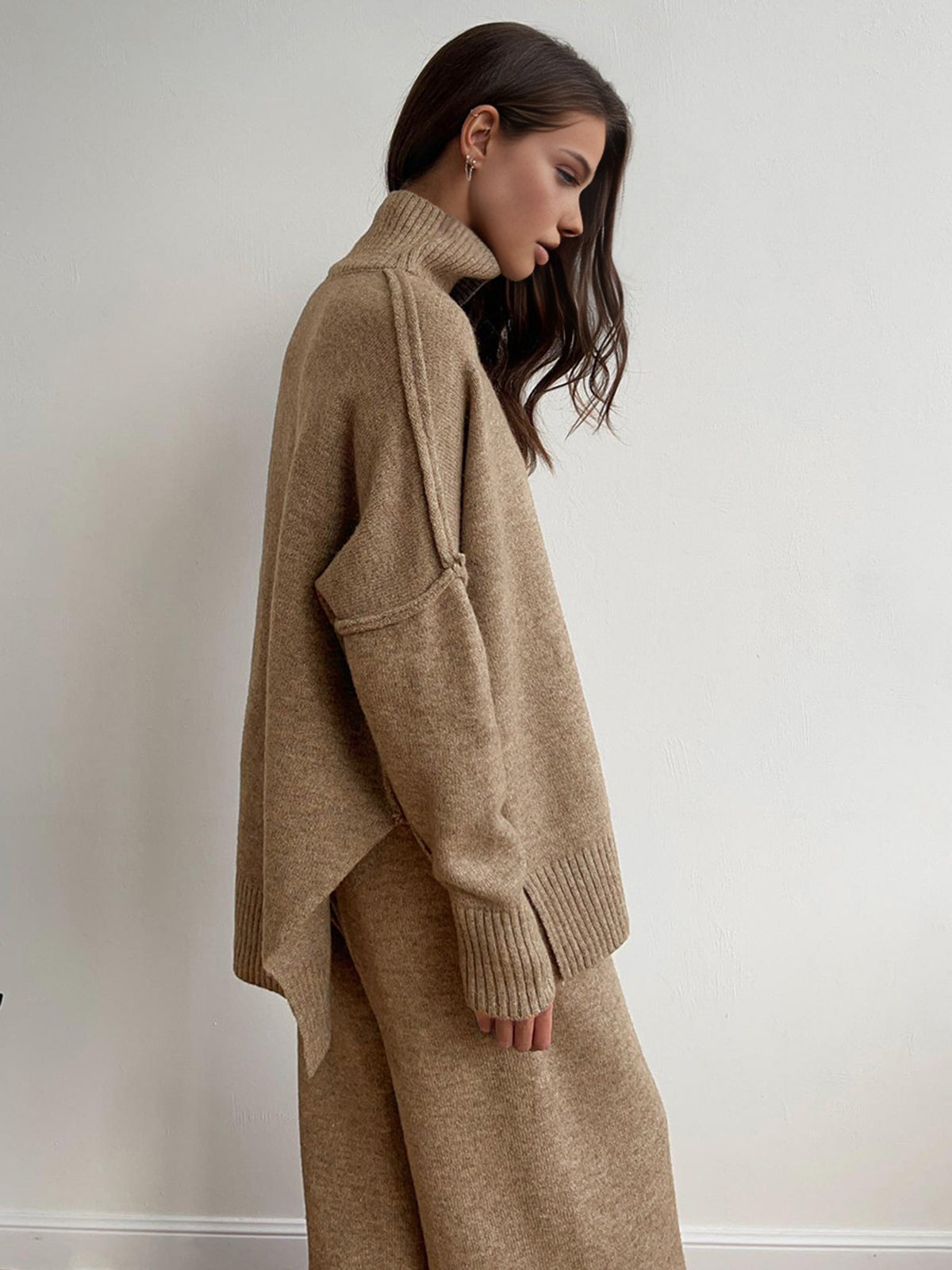 Soft Knit Turtleneck Lounge Set - photo 2