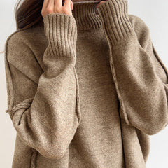 Soft Knit Turtleneck Lounge Set - photo 4