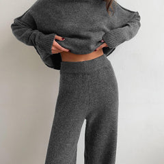 Soft Knit Turtleneck Lounge Set - photo 7