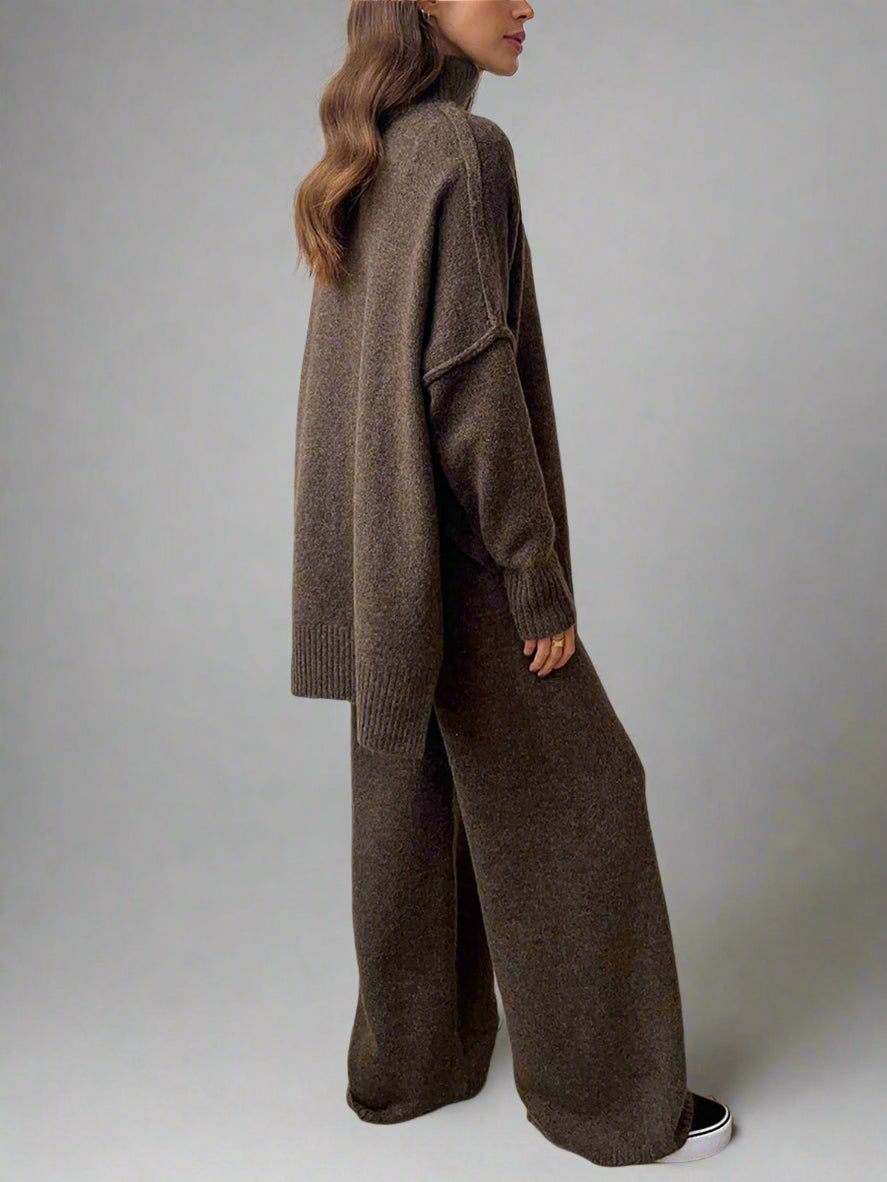 Soft Knit Turtleneck Lounge Set - photo 8