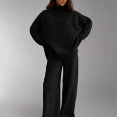 Soft Knit Turtleneck Lounge Set - photo 10