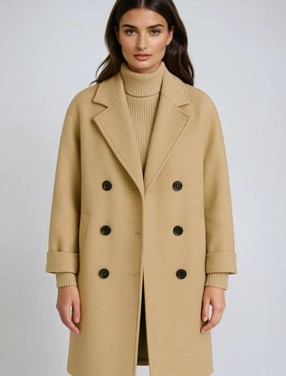Women's Rivoli Classic Belted Wool Coat - photo 1