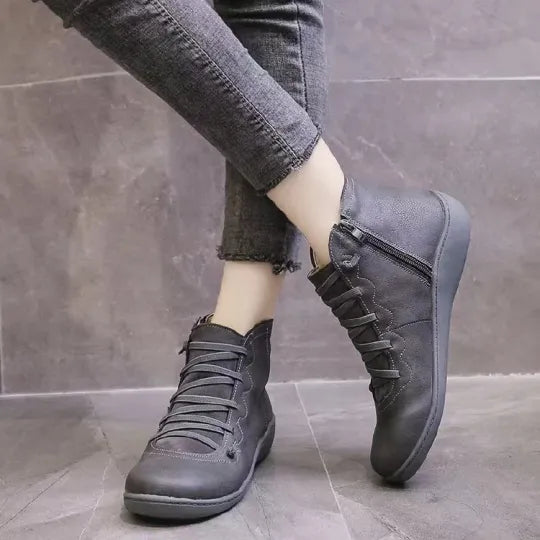 Women's High Quality Faux Leather Boots - photo 4