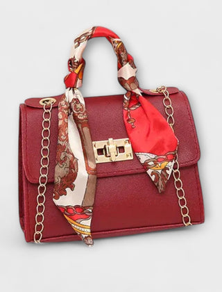 Burgundy Olivia - Handbag