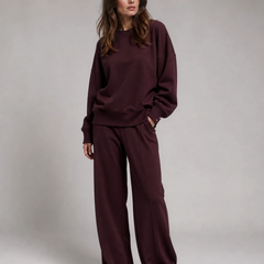 Women's Soft Knit Two-Piece Co-ord Set with Long Sleeves - photo 1