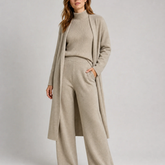 Women's Elegant Three-Piece Coordinated Set in Versatile Colours - photo 1