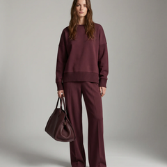 Women's Soft Knit Two-Piece Co-ord Set with Long Sleeves - photo 4