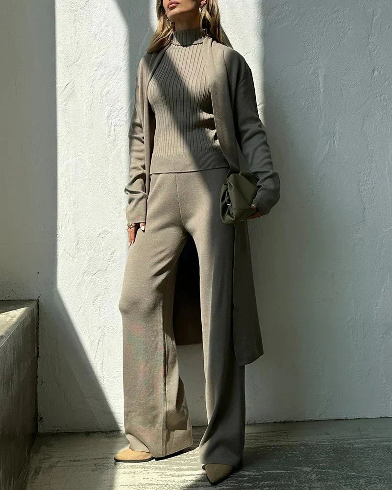 Women's Elegant Three-Piece Coordinated Set in Versatile Colours - photo 5