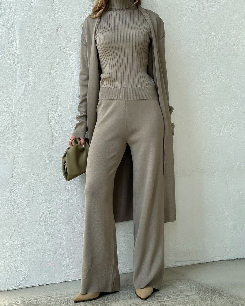 Women's Elegant Three-Piece Coordinated Set in Versatile Colours - photo 6