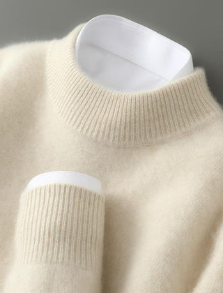 Cream Van Loren Mode - Elegant Sweater