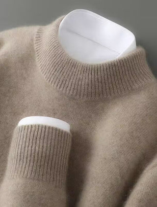 Brown Van Loren Mode - Elegant Sweater