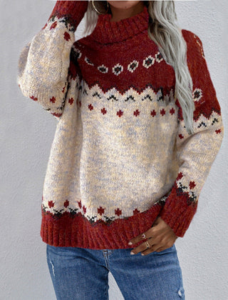 Red Sherlyn™ – Elegant Sweater Emma
