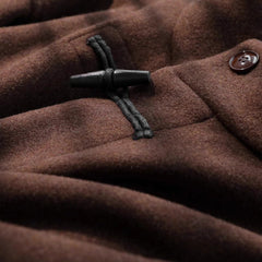 Women's Classic Wool Toggle Coat with Belted Waist - photo 6