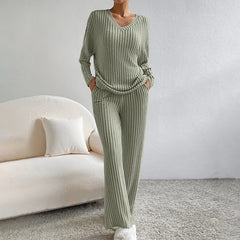 Evangeline Ribbed Knit Lounge Set - photo 6