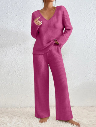 Evangeline Ribbed Knit Lounge Set - photo 5