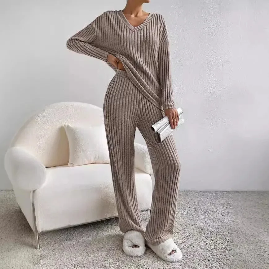 Evangeline Ribbed Knit Lounge Set - photo 8
