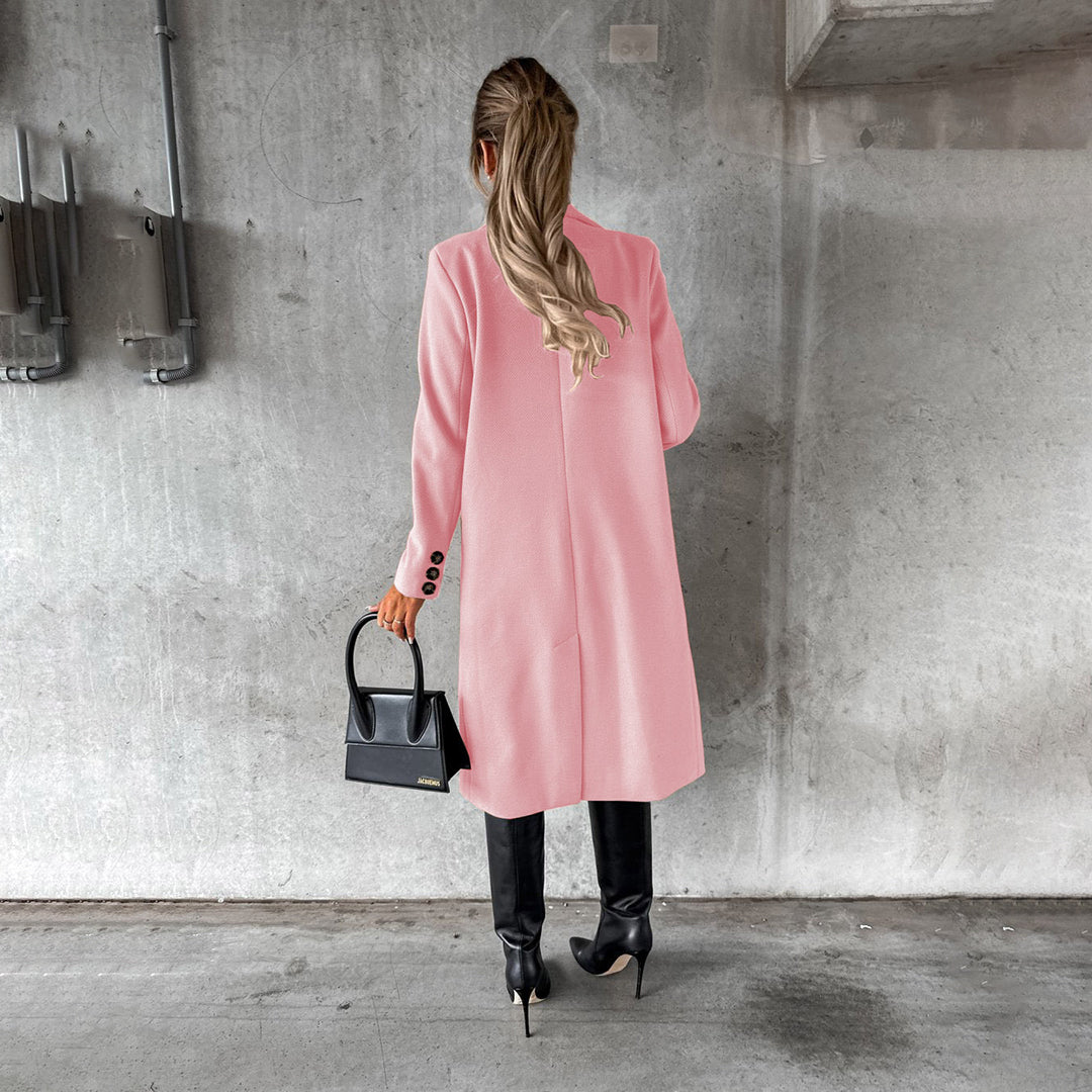 Women's Tailored Double-Breasted Coat - photo 2